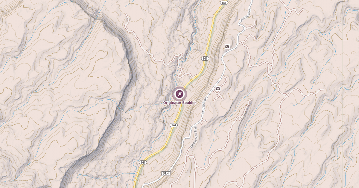Map preview of Originator Boulder