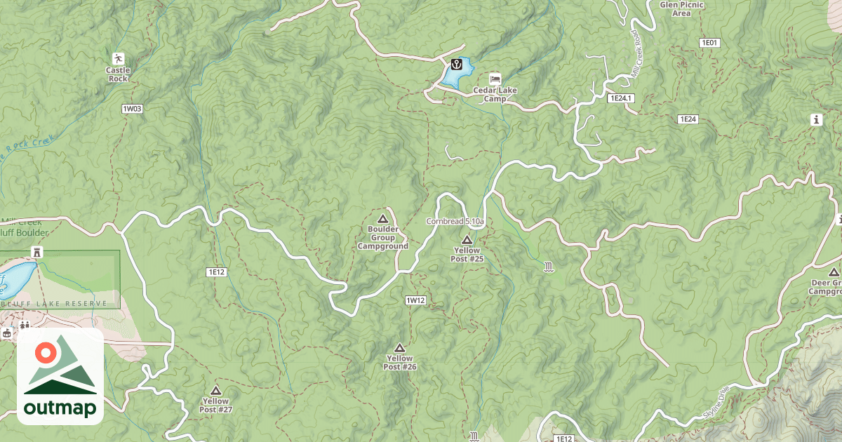 Map of Cornbread