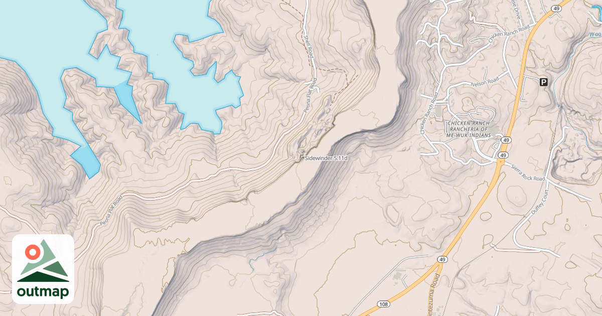 Map of Sidewinder