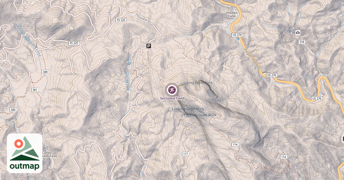Map of Secluded Field