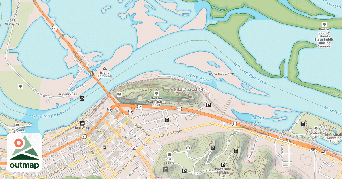 Map of Eyebolt Approach
