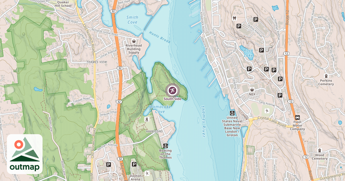 Map of South Side