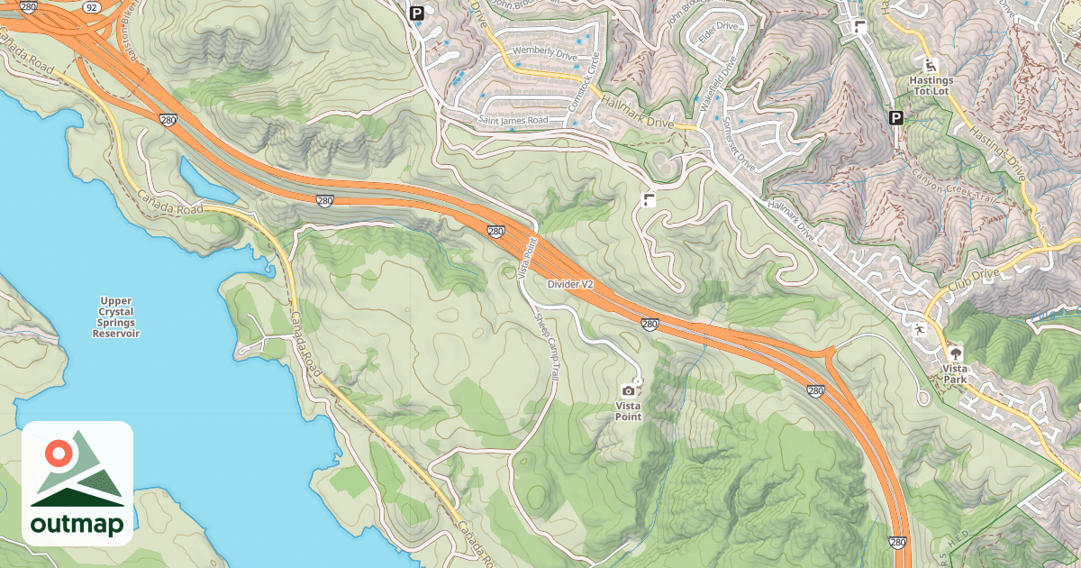 Map of Divider