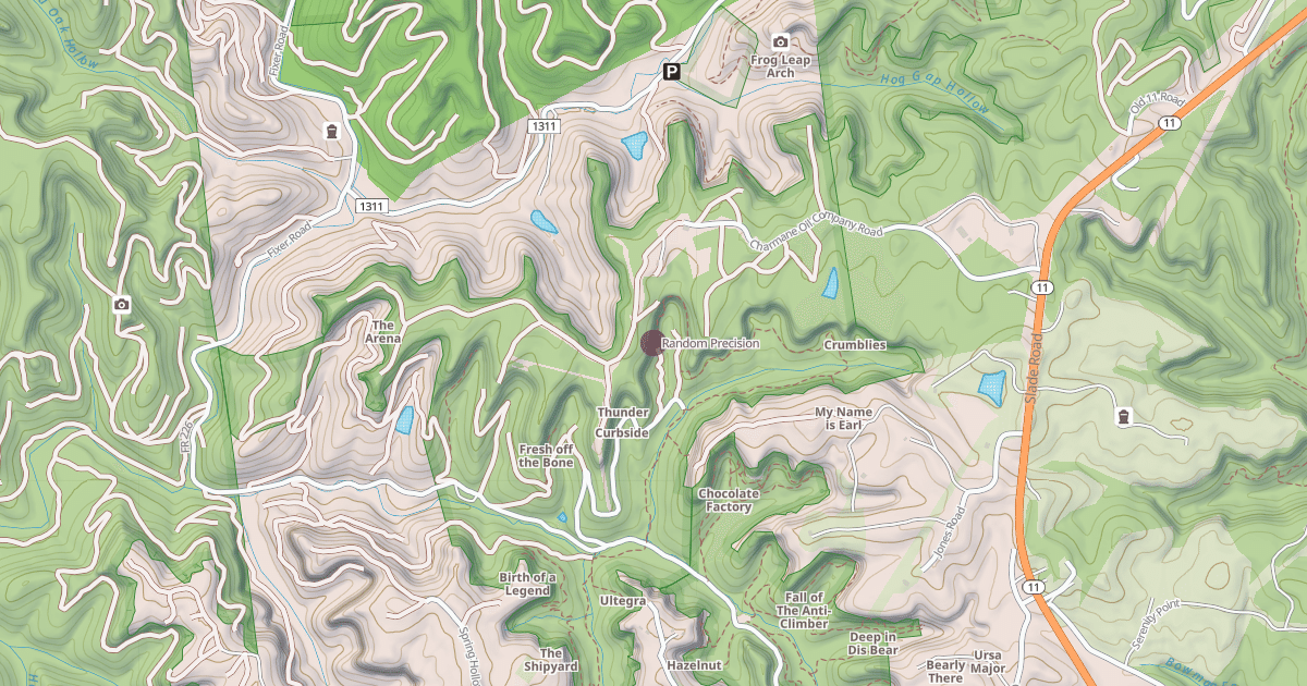 Map preview of Random Precision