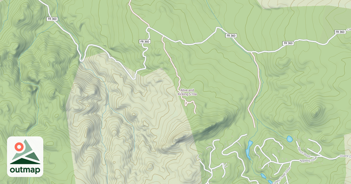 Map of Alive and Kicking
