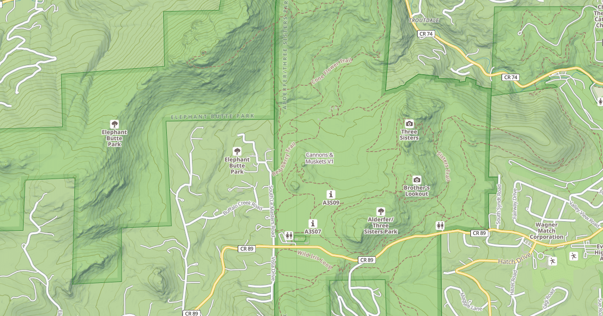 Map preview of Cannons & Muskets