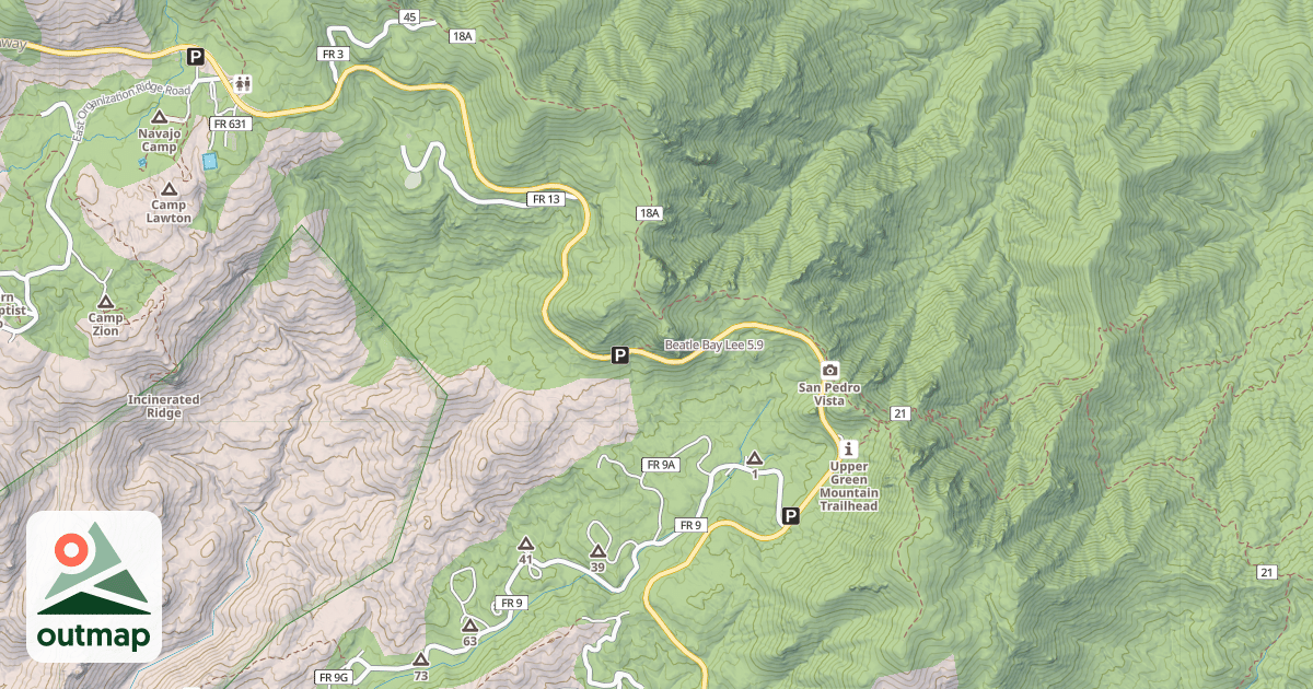 Map of Beatle Bay Lee