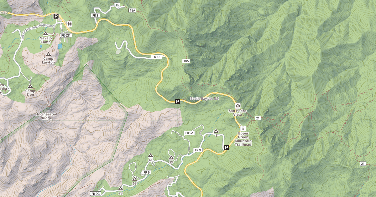 Map preview of Beatle Bay Lee