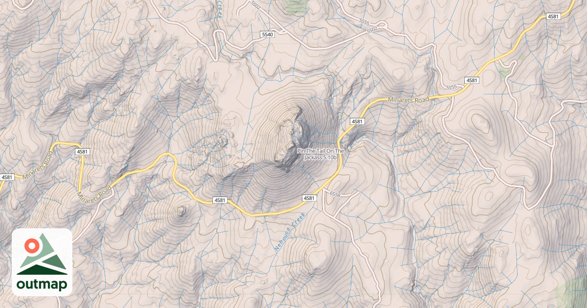 Map of Pin The Tail On The Jackass