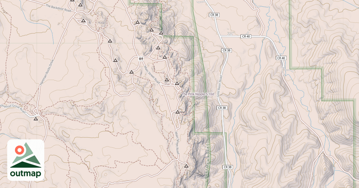 Map of The Pink Nipple