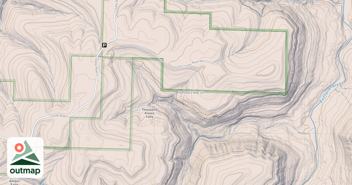 Map of Homola's Way