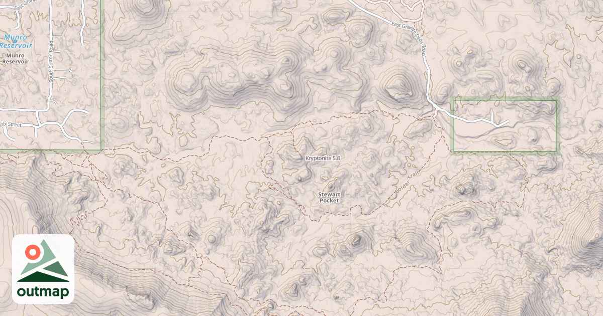 Map of Kryptonite