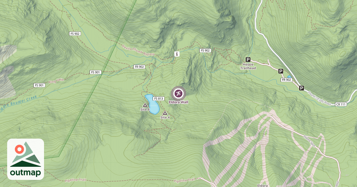Map of Eldora Wall