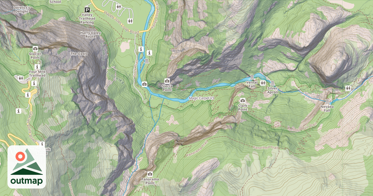 Map of Magic Carpet