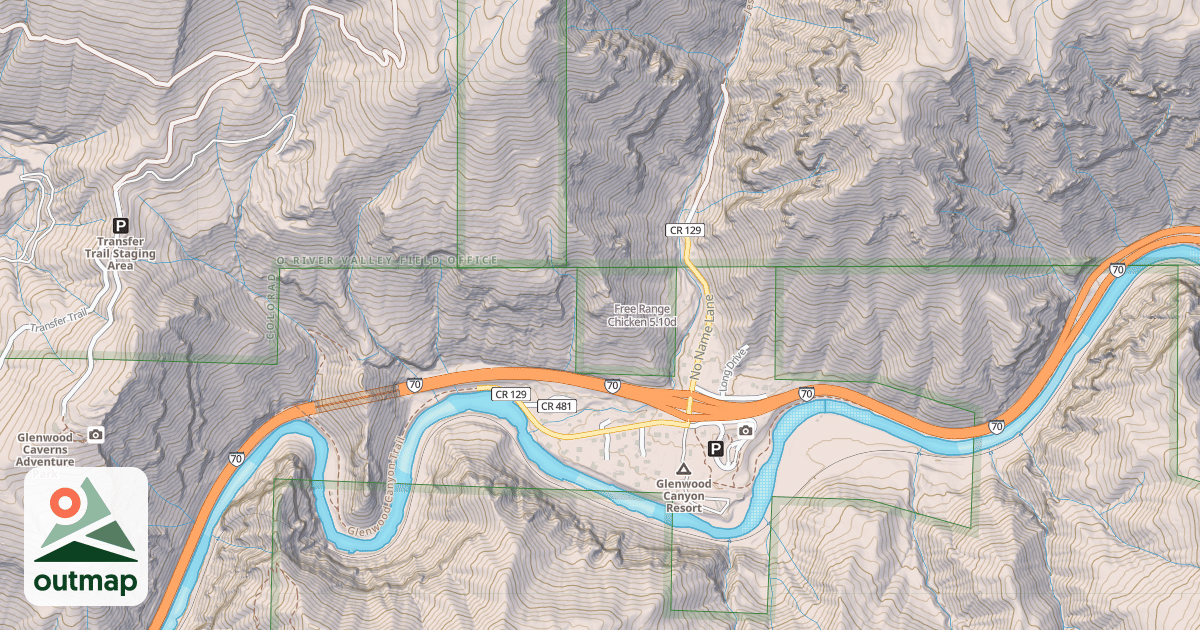 Map of Free Range Chicken