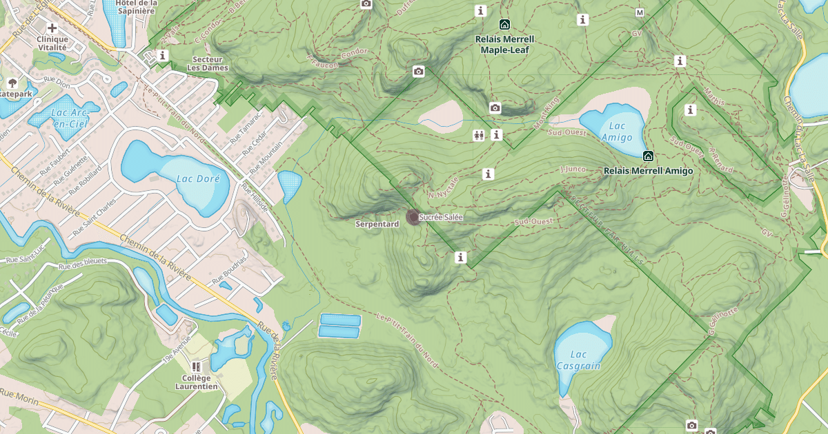 Map preview of Sucrée Salée