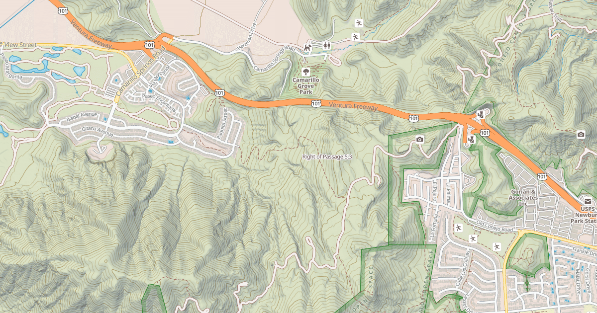 Map preview of Right of Passage