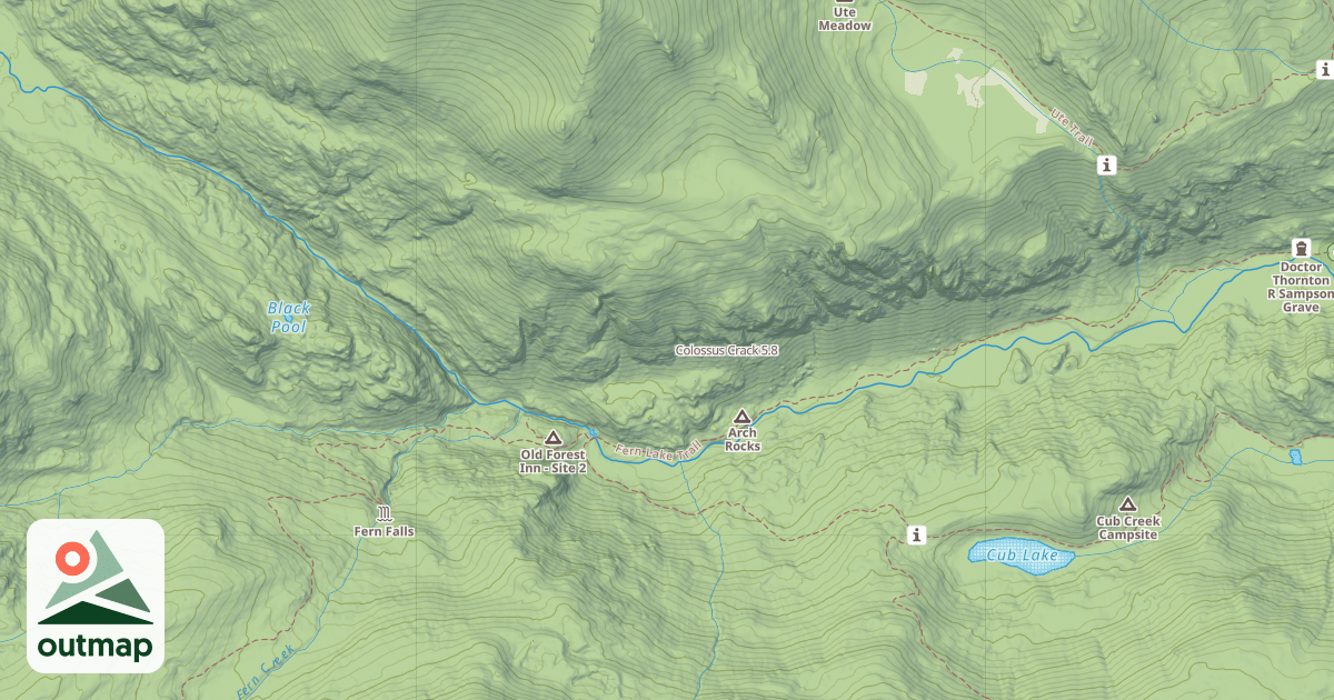 Map of Colossus Crack