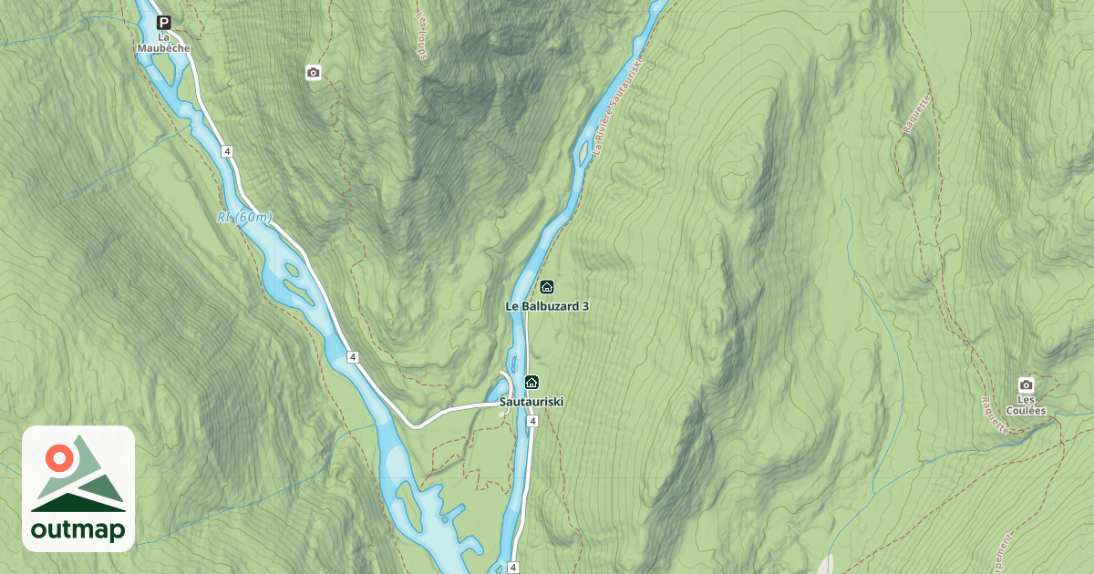 Map of Le Balbuzard 3