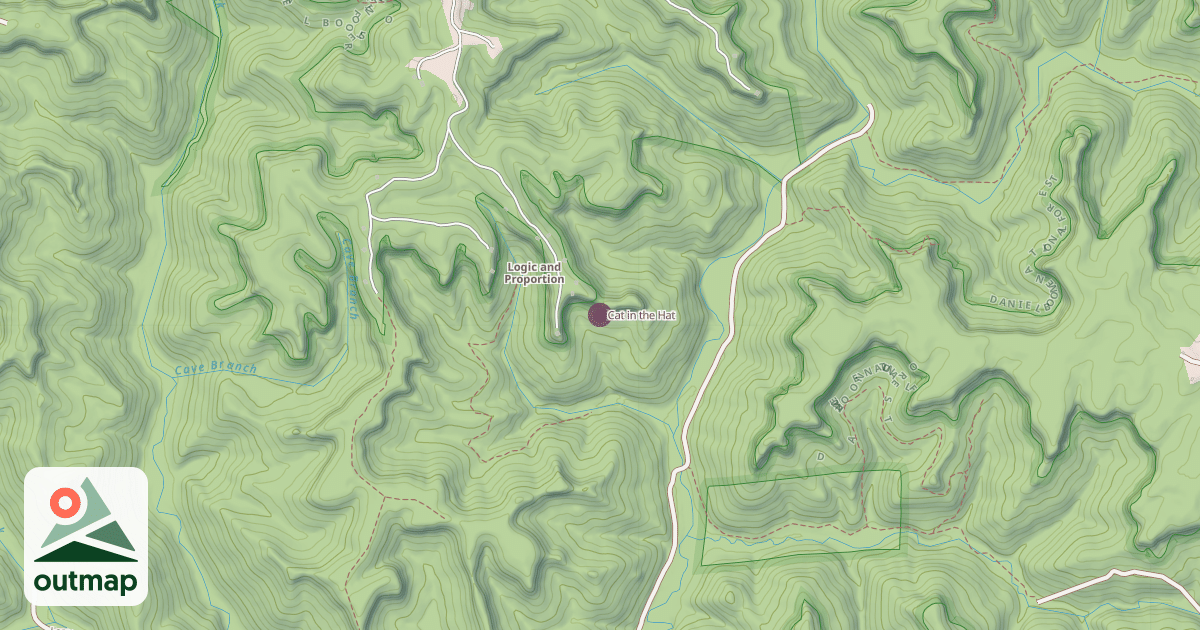 Map of Cat in the Hat