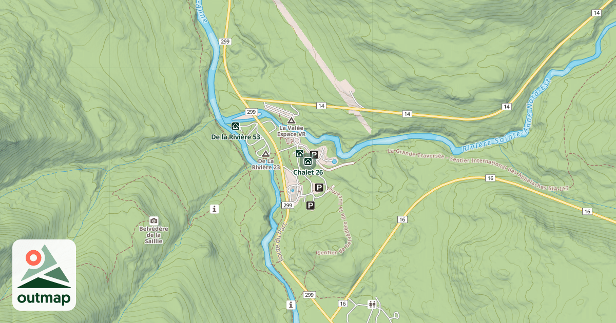 Map of Chalet 26