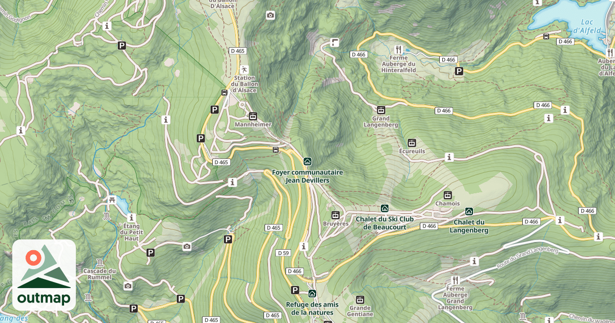 Map of Foyer communautaire Jean Devillers