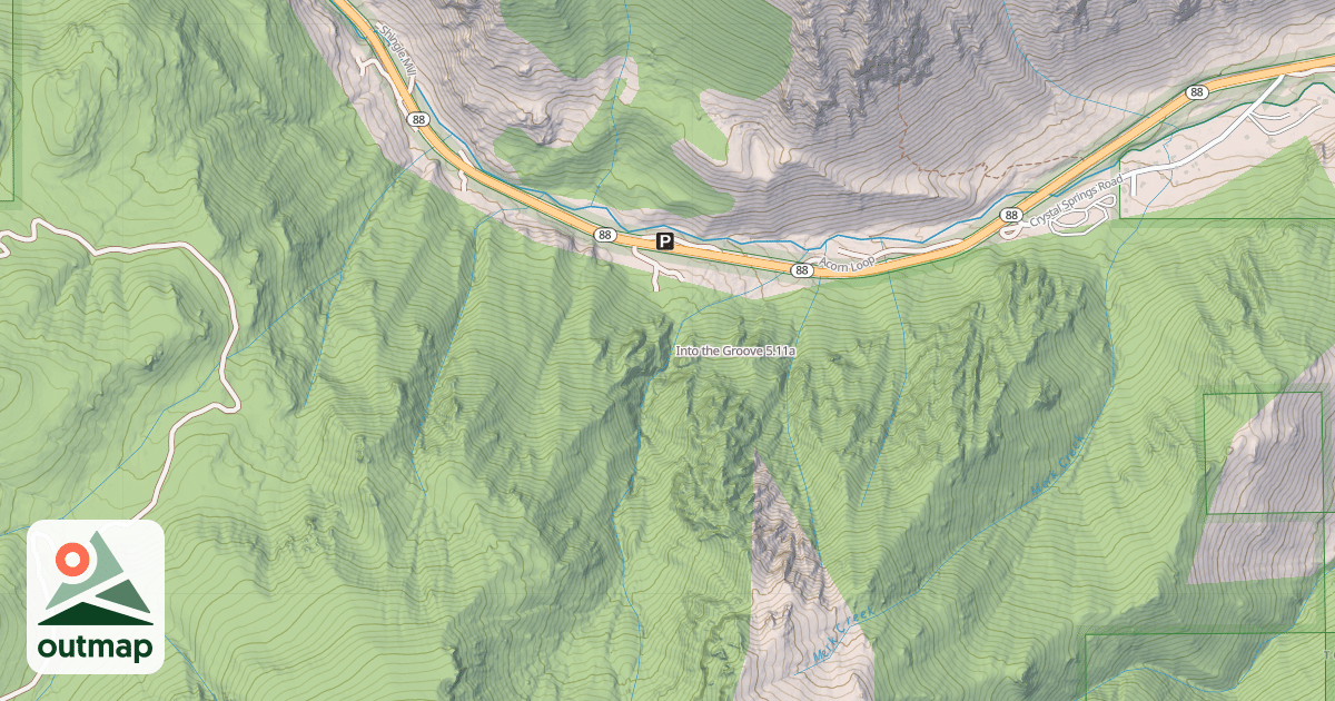 Map of Into the Groove