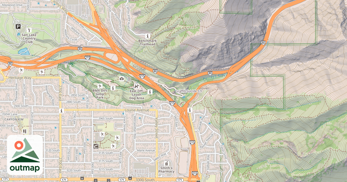 Map of Graffiti Suicide