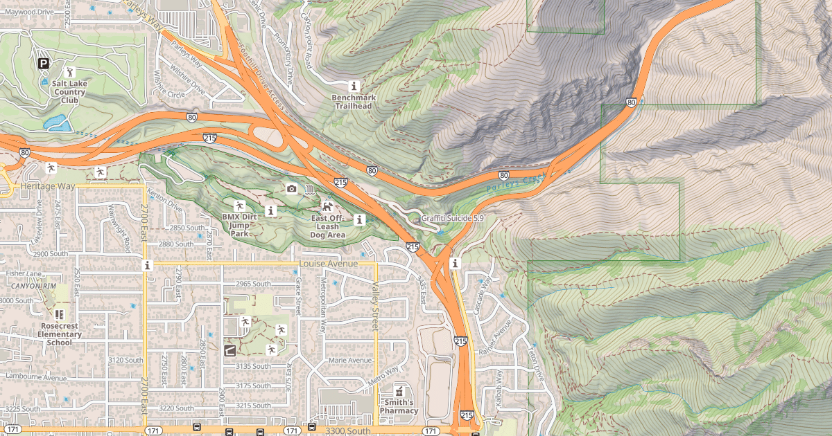 Map preview of Graffiti Suicide