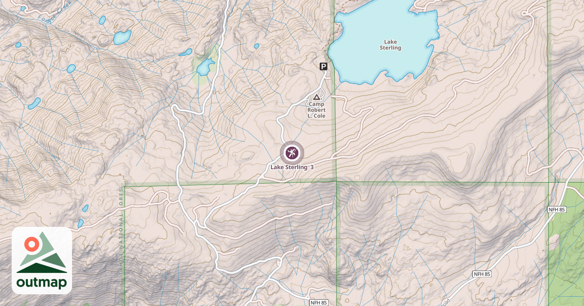 Map of Lake Sterling  3