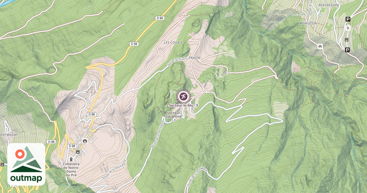 Map of Secteur le Mu - 5