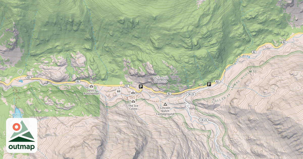 Map of My Favorite Martin
