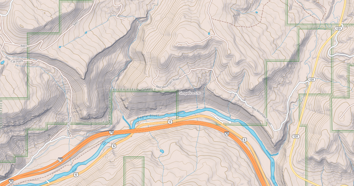 Map preview of Simpatico