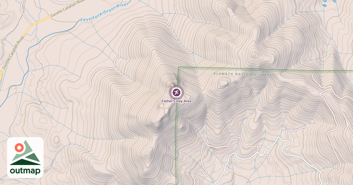 Map of Father's Day Area