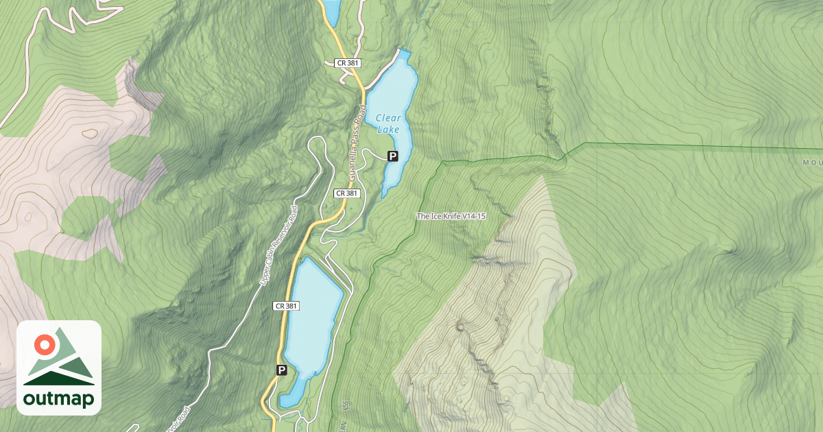 Map of The Ice Knife