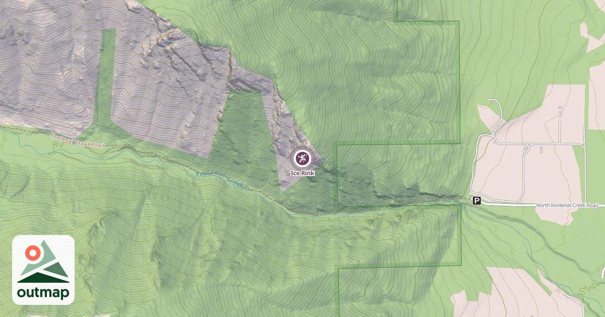 Map of Ice Rink