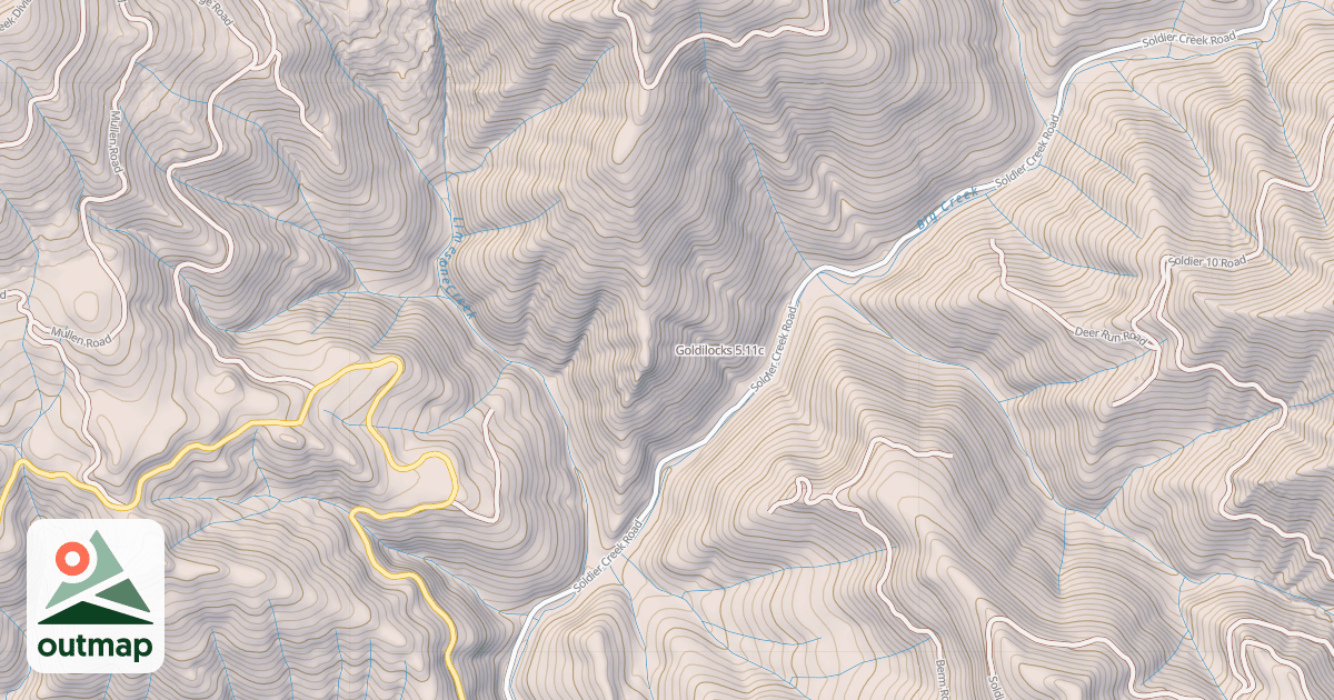 Map of Goldilocks