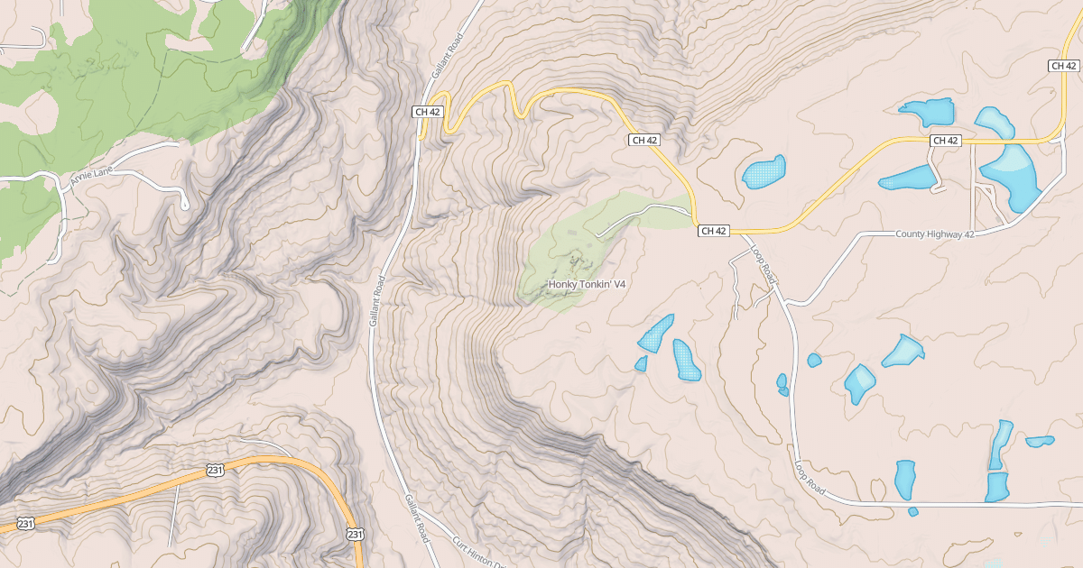 Map preview of Honky Tonkin'