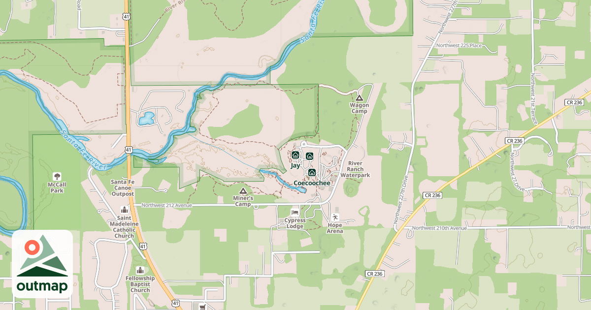 Map of Jay