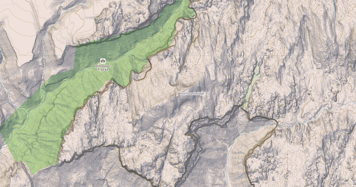 Map preview of Northeast Ridge