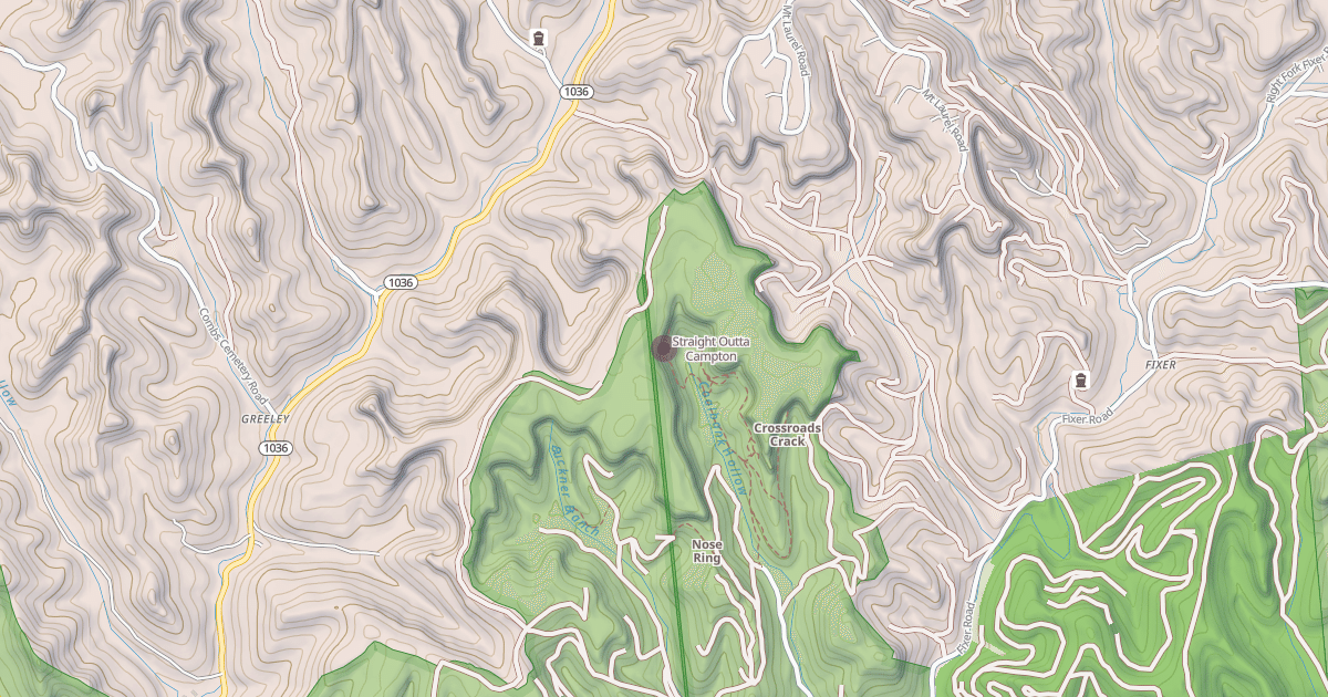 Map preview of Straight Outta Campton