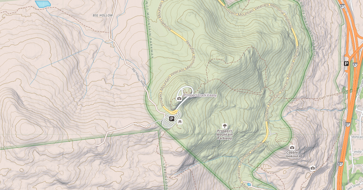 Map preview of Prospect Crack