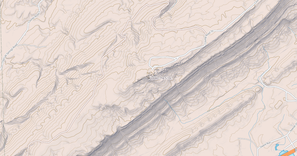 Map preview of Valdez, The