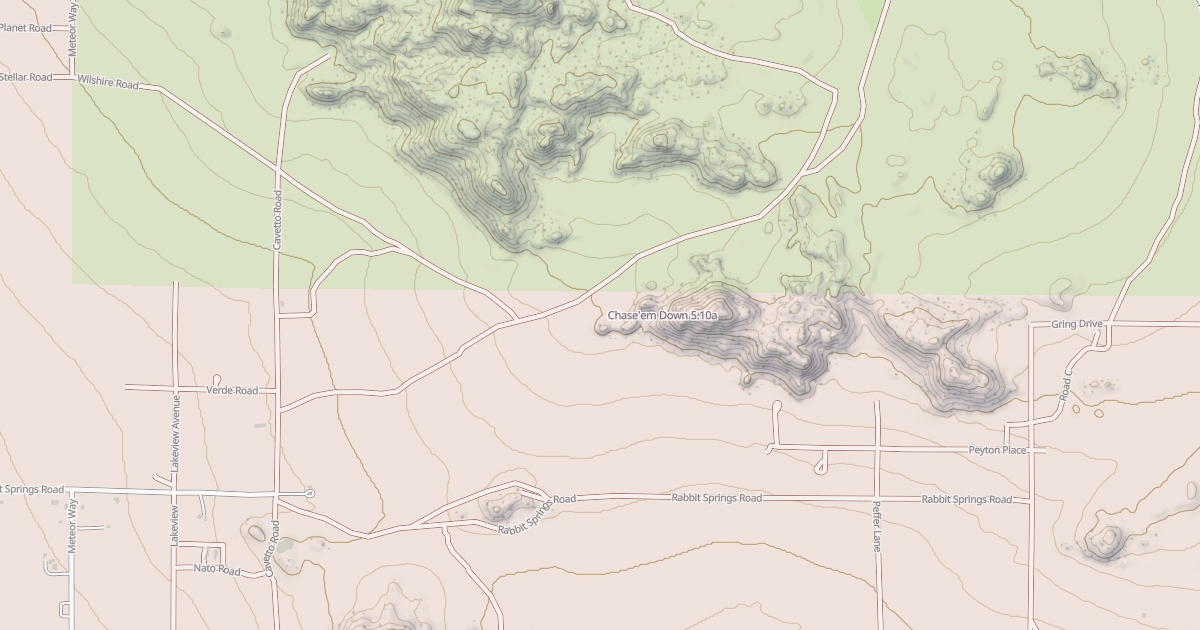 Map preview of Chase'em Down