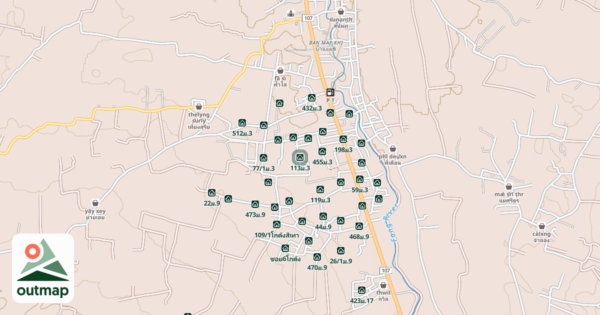 Map of 113ม.3