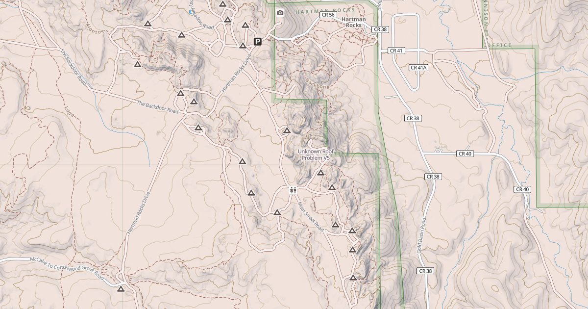 Map preview of Unknown Roof Problem