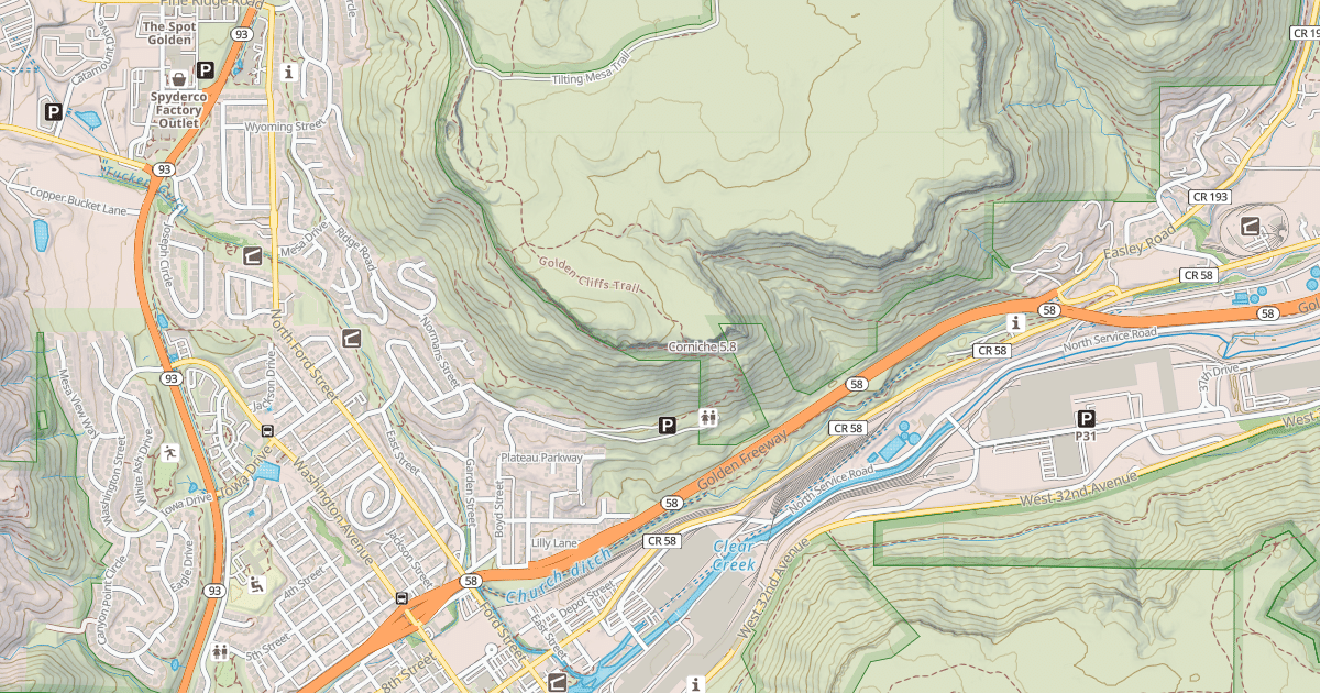 Map preview of Corniche