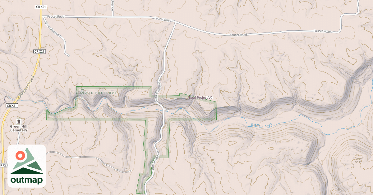 Map of Roof Project