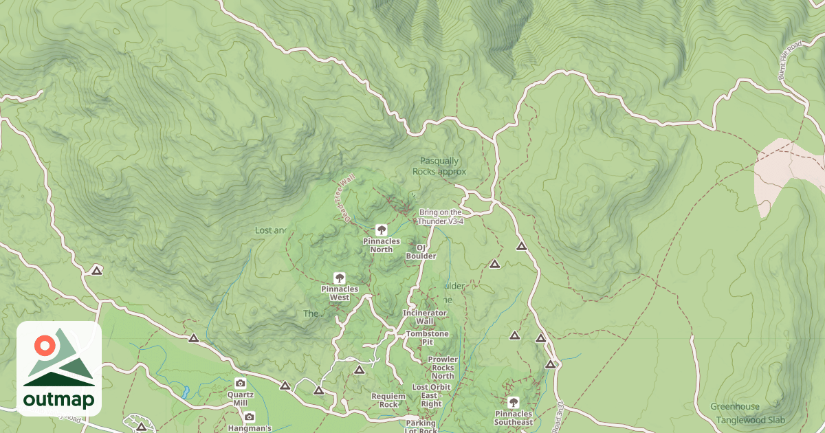 Map of Bring on the Thunder