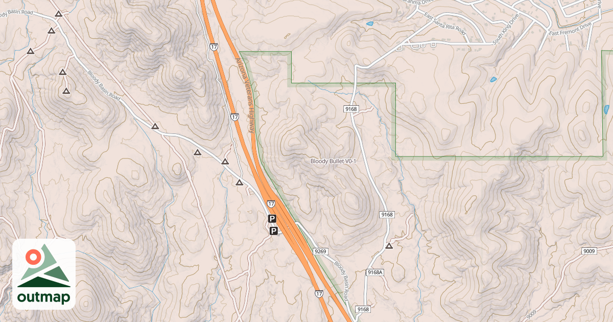 Map of Bloody Bullet